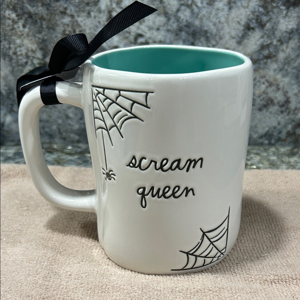 NWT Rae Dunn x Disney Nightmare Before Christmas “Scream Queen” 16 oz Mug